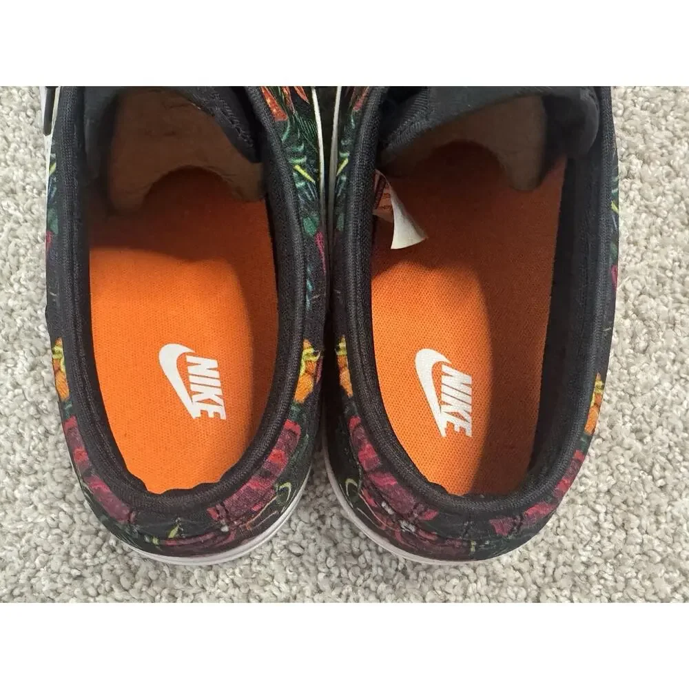 Nike Toki TXT Print Low Total Orange Tropical Floral Sneakers Men’s Size 13